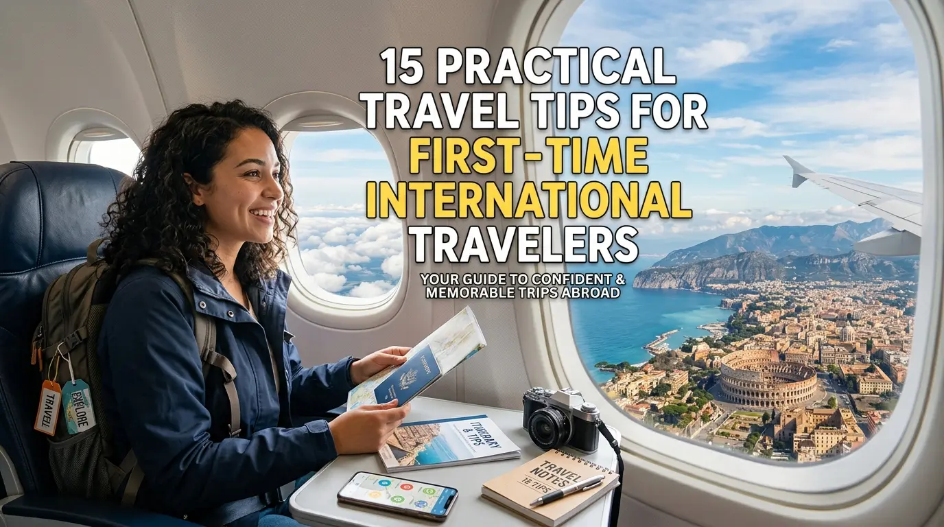 15 Practical Travel Tips for First-Time International Travelers
