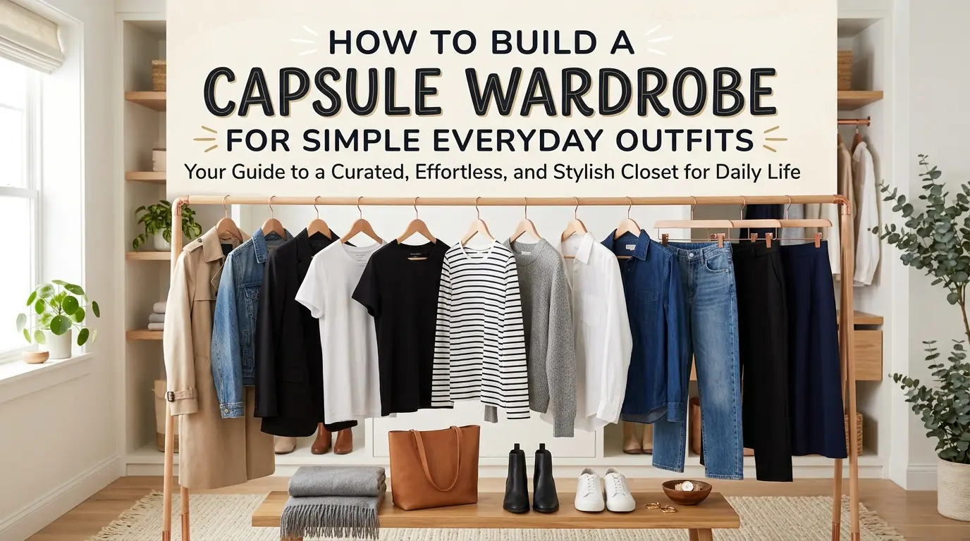 How to Build a Capsule Wardrobe for Simple Everyday Outfits