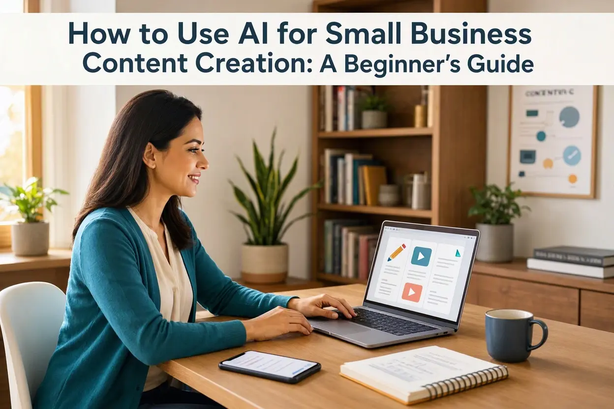 How to Use AI for Small Business Content Creation: A Beginner's Guide